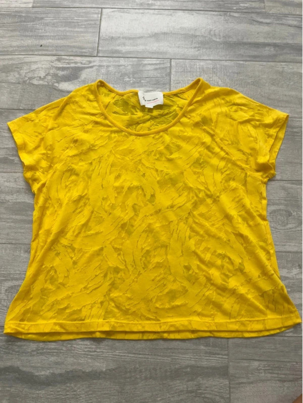Two by Vince Camuto Yellow Top